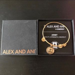 Alex And Ani army bracelet RARE